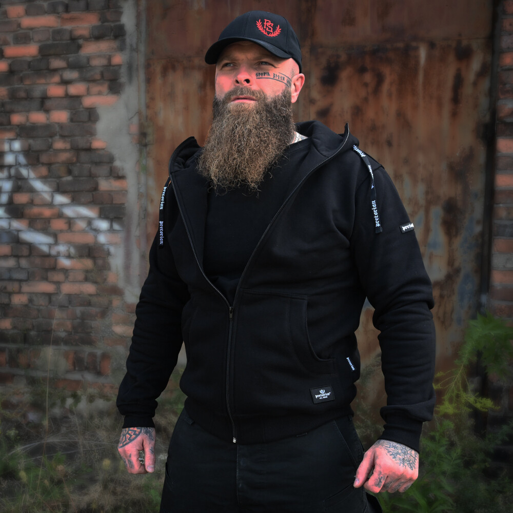 PRETORIAN T-Shirt Uomo Pit Bull Hooligans MMA Boxe Muay Thai - Foto 2