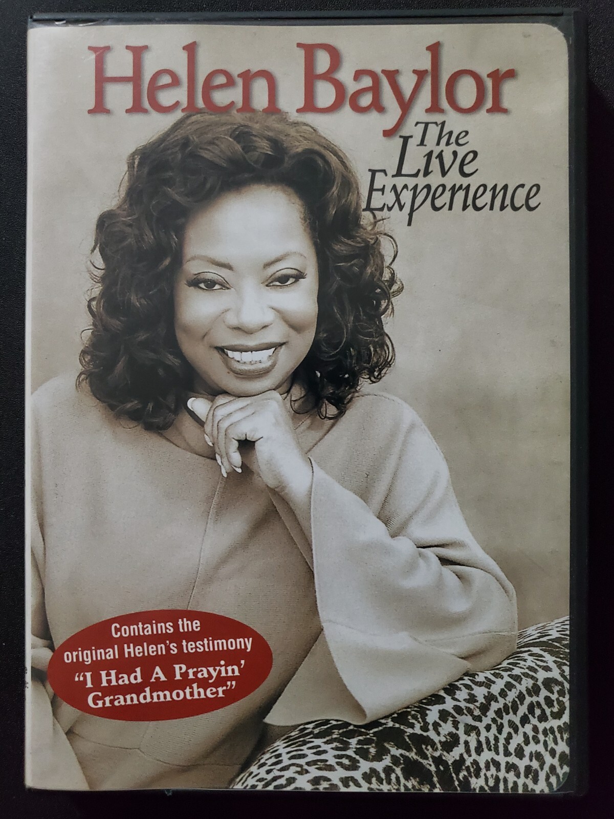 Helen Baylor The Live Experience (DVD, 2004) Christian Gospel Singer