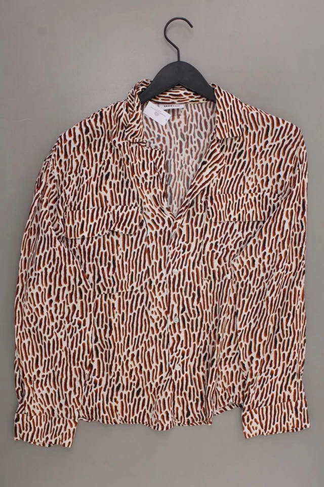 ✅ Weekday Langarmbluse Classic Bluse für Damen Gr. 38, M braun aus Viskose ✅ - Bild 4 von 4