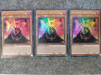 3x DER SCHWARZE STEIN DER LEGENDE - LDK2-DEJ05 Ultra Rare / Near Mint - Bild 1 von 3