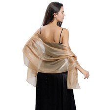Pure Color Women Shawls Wraps for Evening Dresses Bridal Bridesmaid Wedding Bole