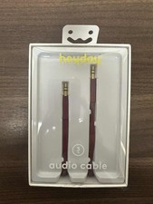 Heyday 3 FT Audio Cable Red Brand New
