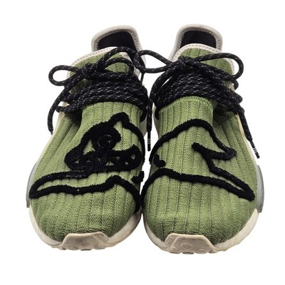 Adidas NMD R1 Shoes Mens Size 8.5 Green Knit Boost Low Top Athletic GZ1664