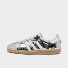 Women's adidas Originals Samba OG Silver Metallic/Cloud White/Gum IH9016 040