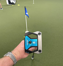 TaylorMade Spider Mallet Putter Right-Handed Black/Blue/Silver SuperStroke