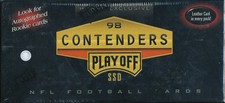 1998 Playoff Contenders Football Hobby Box