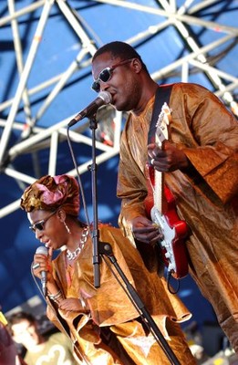 Amadou and Mariam perform Caribana Festival Geneva Switzerland Jun- Old Photo 4