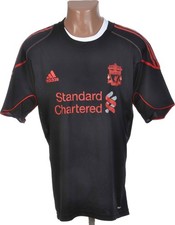 LIVERPOOL 2010 2011 TRAINING FOOTBALL SHIRT ADIDAS SIZE L ADULT