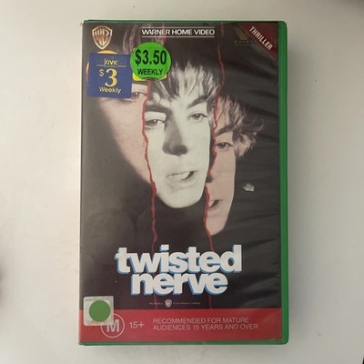 Twisted Nerve Super Rare VHS ex rental big box, Hayley Mills Warner Big Box
