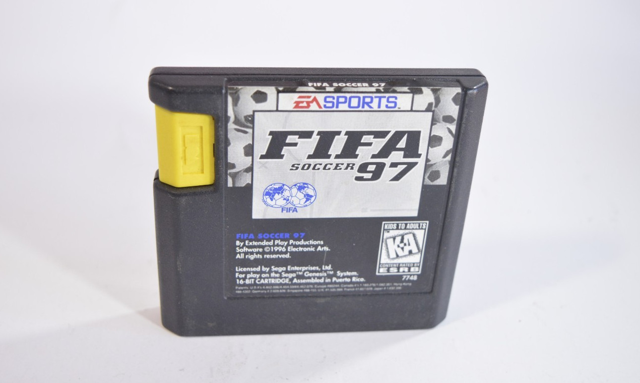Fifa Soccer 97 Megadrive MD game PAL SEGA authentic  ( Europe Vidéo Game )
