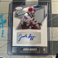 2026 SAGE - Jaden Dugger #A-JD - Base Autograph - San Francisco 49ers/Louisiana