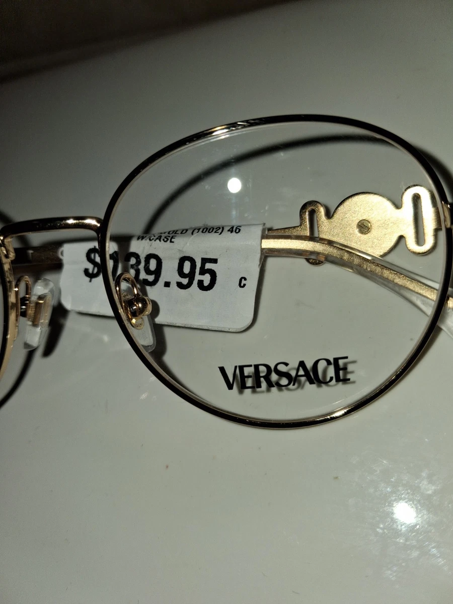 Versace Gold Metal Eyeglass Frames for sale | eBay display picture 1