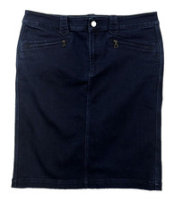 Lauren Ralph Laruen Jeans Co. Womens Y2K Denim Skirt Size 8 Blue