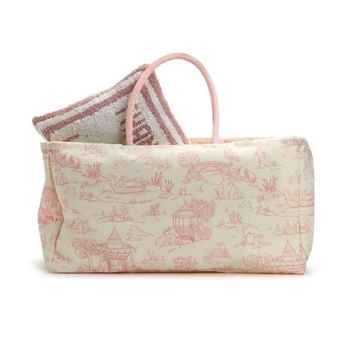 Two's Company Animal Toile Hamper/Storage Tote - Thumbnail 3