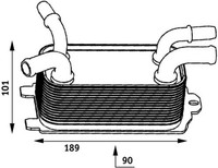 ÖLküHler MotoröL Premium Line Mahle CLC 60 000P FüR Volvo Focus S40 Ford 2 V50