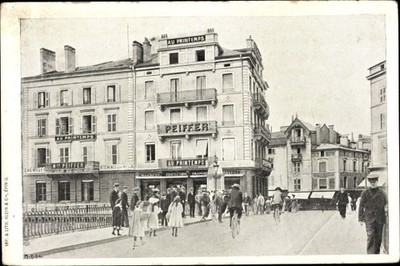 Ak Epinal Vosges, Pont de Pierre, Au Printemps, Pfeiffer - 3394623