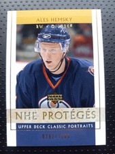 2002-03 Upper Deck Classic Portraits NHL Proteges #113 Ales Hemsky 282/1500 RC