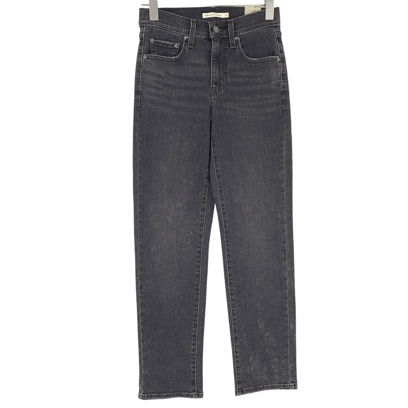 Jeans De Mujer Levi's 724 De Talle Alto Recto Stretch Slim Xh8 Talla W26 L28