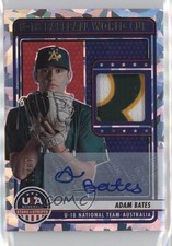 2023 USA Baseball Stars & Stripes Signatures Prime 10/23 Adam Bates Auto 1f5h