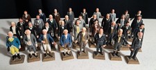 Vintage Set Of 35 Marx US Presidents Figures