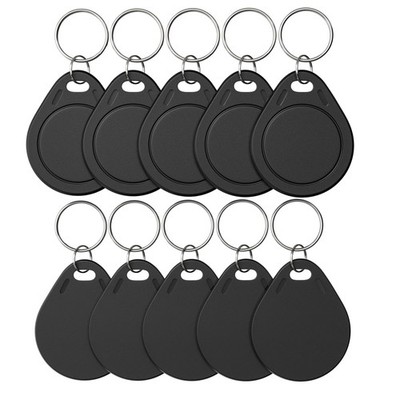 10pcs T5577 RFID Keyfobs 125kHz Writable T5577 Key Tags Proximity ID Card Tok...