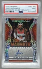 Jalen McDaniels 2024 Panini Obsidian EE Vibrant Mojo Magmatic Auto 1/1 PSA 9