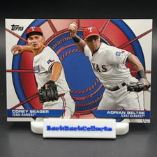 2025 Topps Series 2 Dynamic Duos Seager Beltre #DD-10 Rangers Baseball