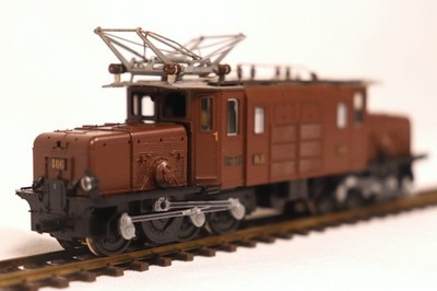 Bemo HOm Crocodile Ge 6/6 I 406 RhB Electric Locomotive