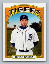 2021 Topps Heritage #642 Bryan Garcia RC