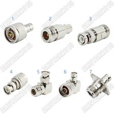 1x BNC Male Female to N Male Female Plug Jack Adapter RF Coaxial Coax Connector