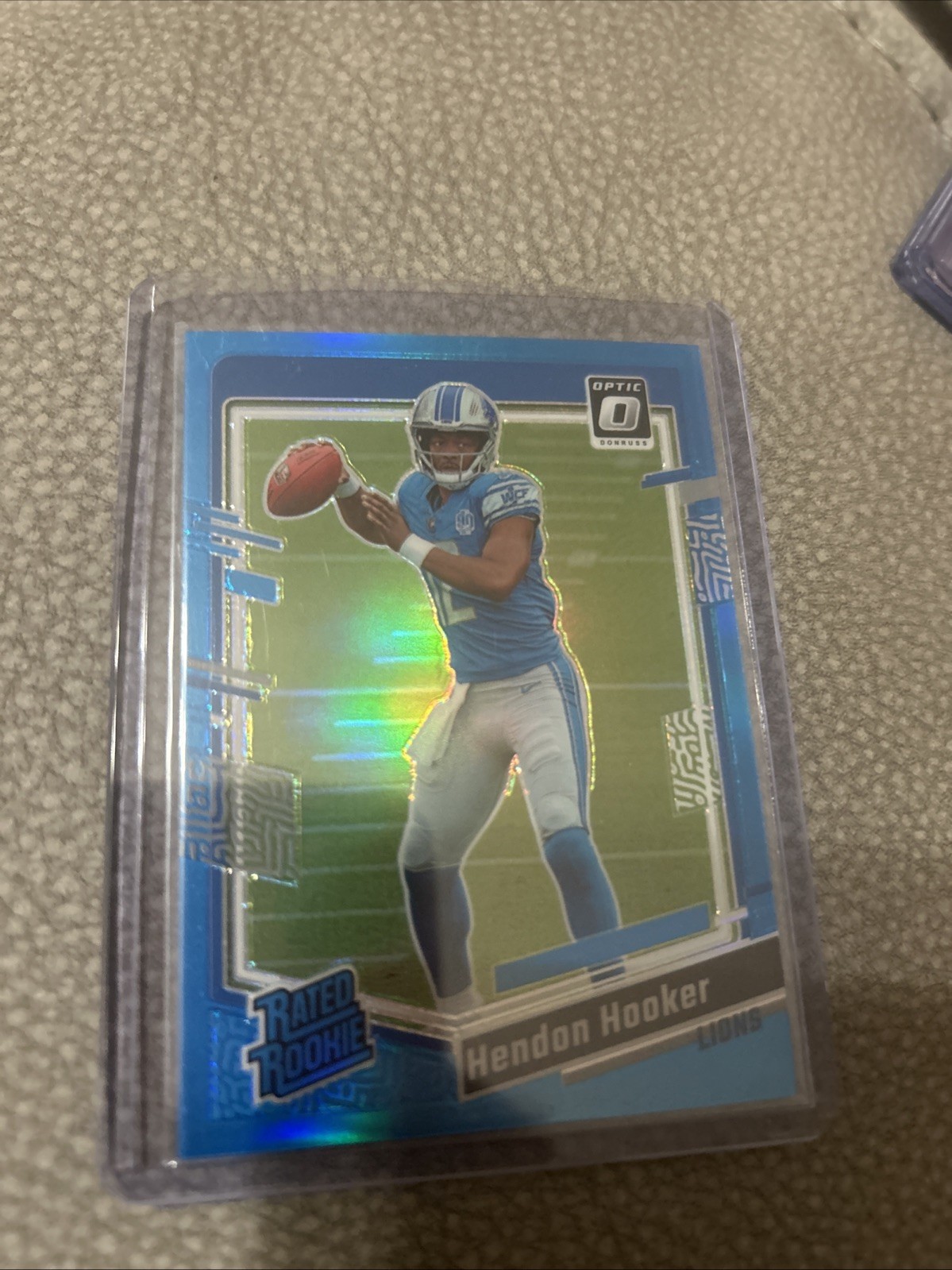 2023 Panini Donruss Optic - Rated Rookie Hendon Hooker #234 Aqua Prizm /299 (RC)