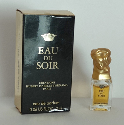Miniatur Eau du Soir De Sisley Eau de Parfum 2 ml mit Box in sehr gutem Zustand