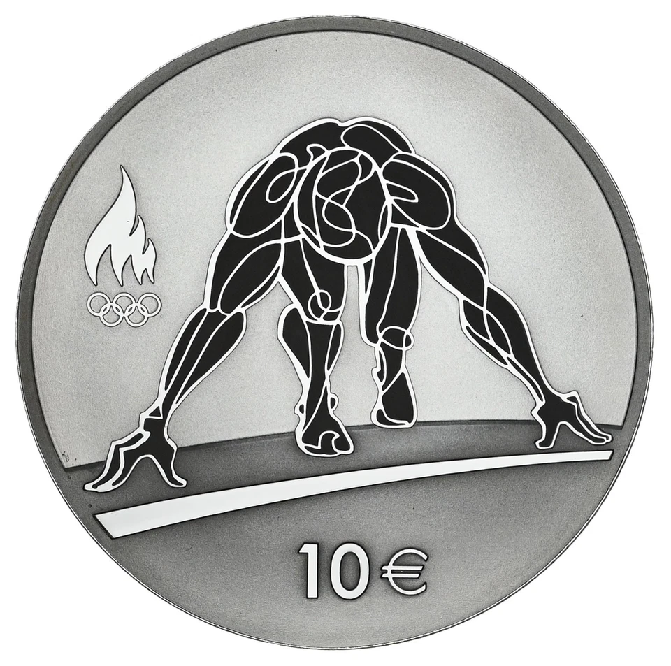 ESTONIA 10 Euro 2016 Silver Proof 'Olympic Summer Games Rio de Janeiro - Runner' - Image 2 of 4