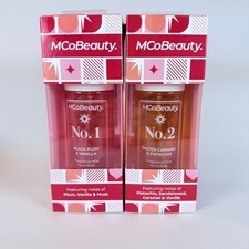 MCoBeauty Fragrance Mist Set No1 Black Plum Vanilla No2 Salted Caramel Pistachio