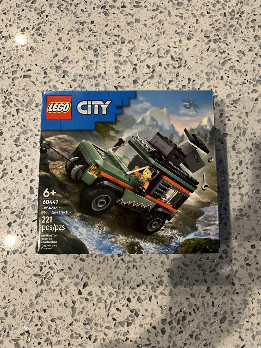 LEGO City 60447 Off-Road Mountain Truck New Factory Sealed 6+