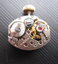 Armbanduhrwerk AS 1017 antik 70ziger Jahre, mechanisch Handaufzug mit INCABLOC