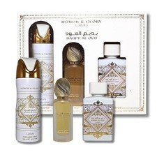 Lattafa Badee Al Oud Honor Glory 3Pc Eau De Parfum Hair Mist Body Spray Unisex