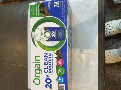 #ad Orgain 20g Clean Protein Grass Fed Shake Creamy Chocolate Fudge 11 fl.oz 12pk $18.99