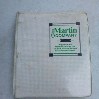 Martin Industries Dealers Binder Planter Attachments Parts List Diagrams 