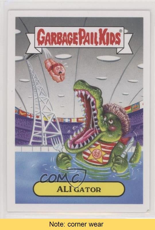 2016 Topps Garbage Pail Kids American As Apple Pie #1a Ali Gator front