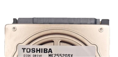 Toshiba 2.5" Festplatte 250GB - 5400RPM  MK2552GSX SATA 8MB