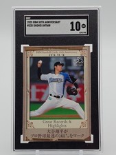 SHOHEI OHTANI 2020 BBM 30TH ANNIVERSARY GREAT RECORDS & HIGHLIGHTS SGC 10 Q5559