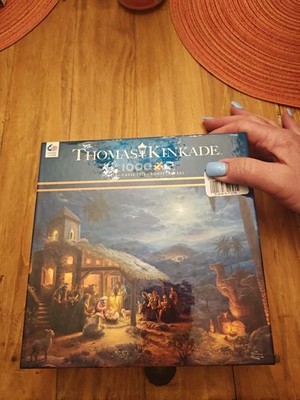 CEACO Puzzle 1000 Piece Thomas Kinkade 2022 THE NATIVITY