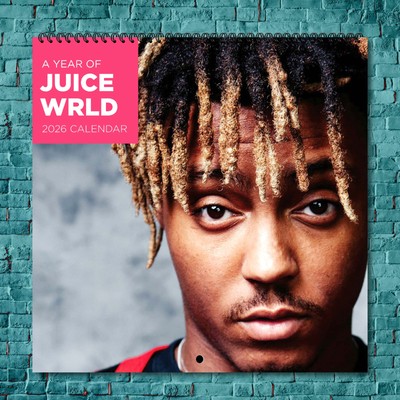 Juice WRLD 2026 Wall Calendar, 12-Month Star Wall Calendar