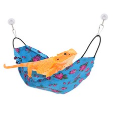 Bearded Dragon Hammock Lizard Hammock with Suction Cups and Hooks 1 Set