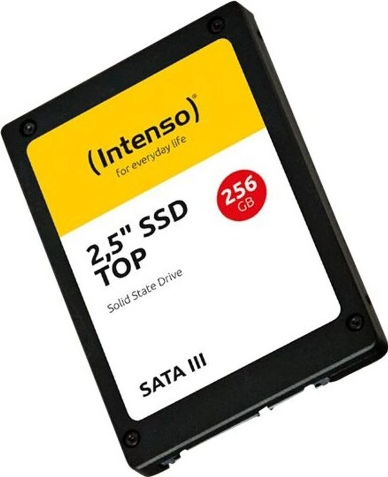 Intenso Top 256GB SSD Hard Disk 2.5" SATA 550/500 MB/s NAND Upgrade PC Notebook - Immagine 3 di 4