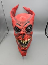 Latex Halloween Mask - Scary Monster BAT MASK w/ Huge Bat Wing Style Ears