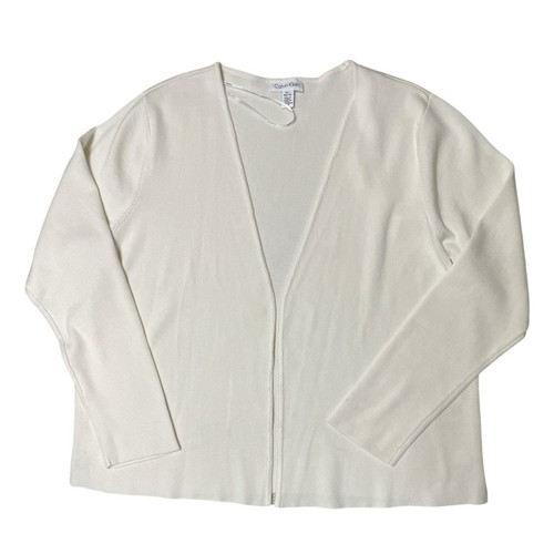 Calvin Klein set maglione maglia panna vintage XL - Foto 4 di 14