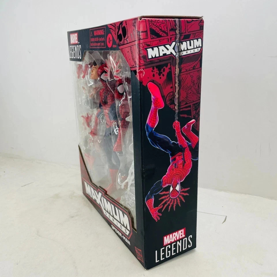 Marvel Legends Spider-Man Maximum Series w/Spider Web 5.5