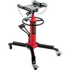 Telescoping Trans Jack 1100lb 33.5-67in Lift Range Red